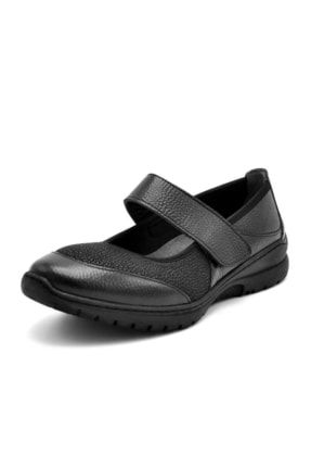 Ebru Comfort Boston Özel Üretim Kadin Ayakkabı Siyah 20KEBZA0BST
