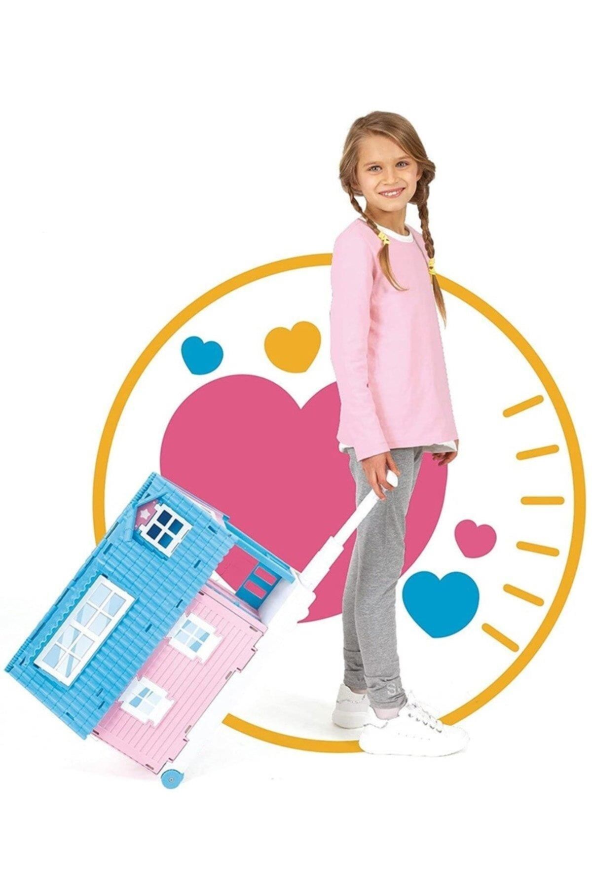 CICIOBELLO Giochi Preziosi Cicciobello Renkli Amiccici 2 Katlı Ev Oyun Seti Figürlü 43 Cm GB11478