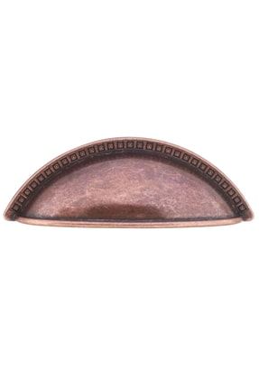 Çanak Çekmece Mutfak Dolap Kapak Kulpu Kulbu 64 Mm Metal Kulp (antik Bakır) 19328-001
