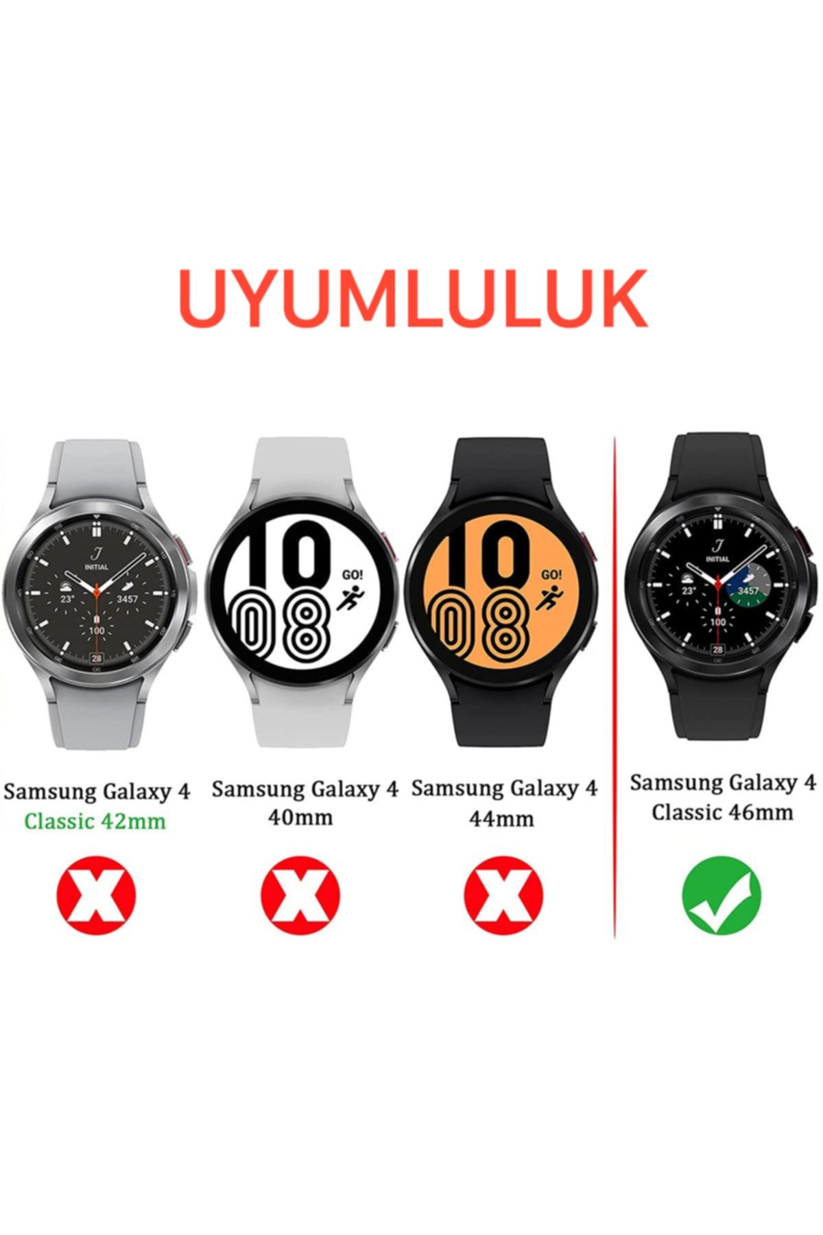 Tempered glass protector pro samsung galaxy watch 46mm top