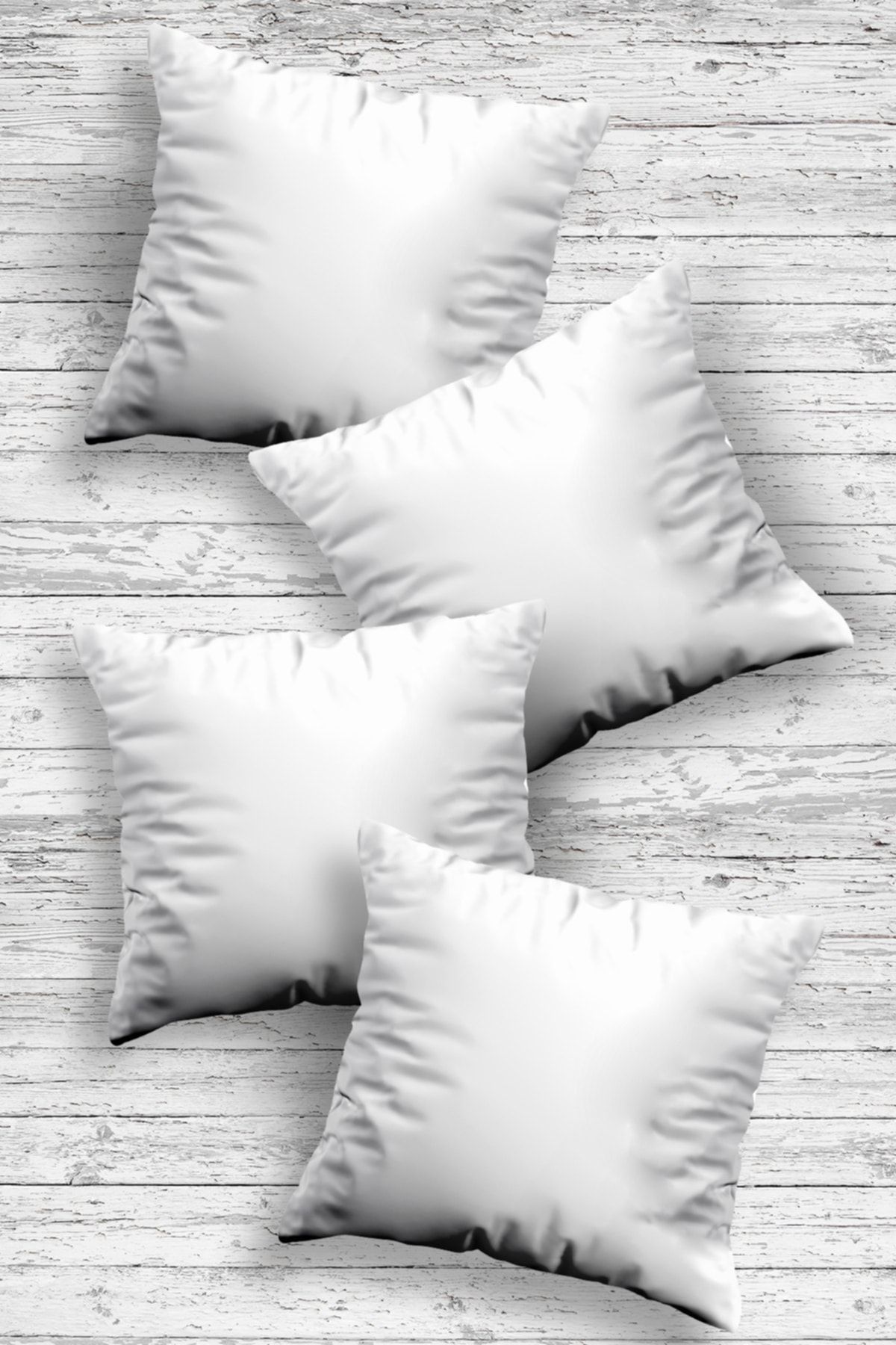 Skhome Double Sided Printed Premium 4 Piece Throw Pillow Cover