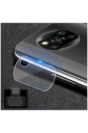 Xiaomi Poco X3 Pro Uyumlu Kamera Lens Koruma Camı Şeffaf TYC00399005617