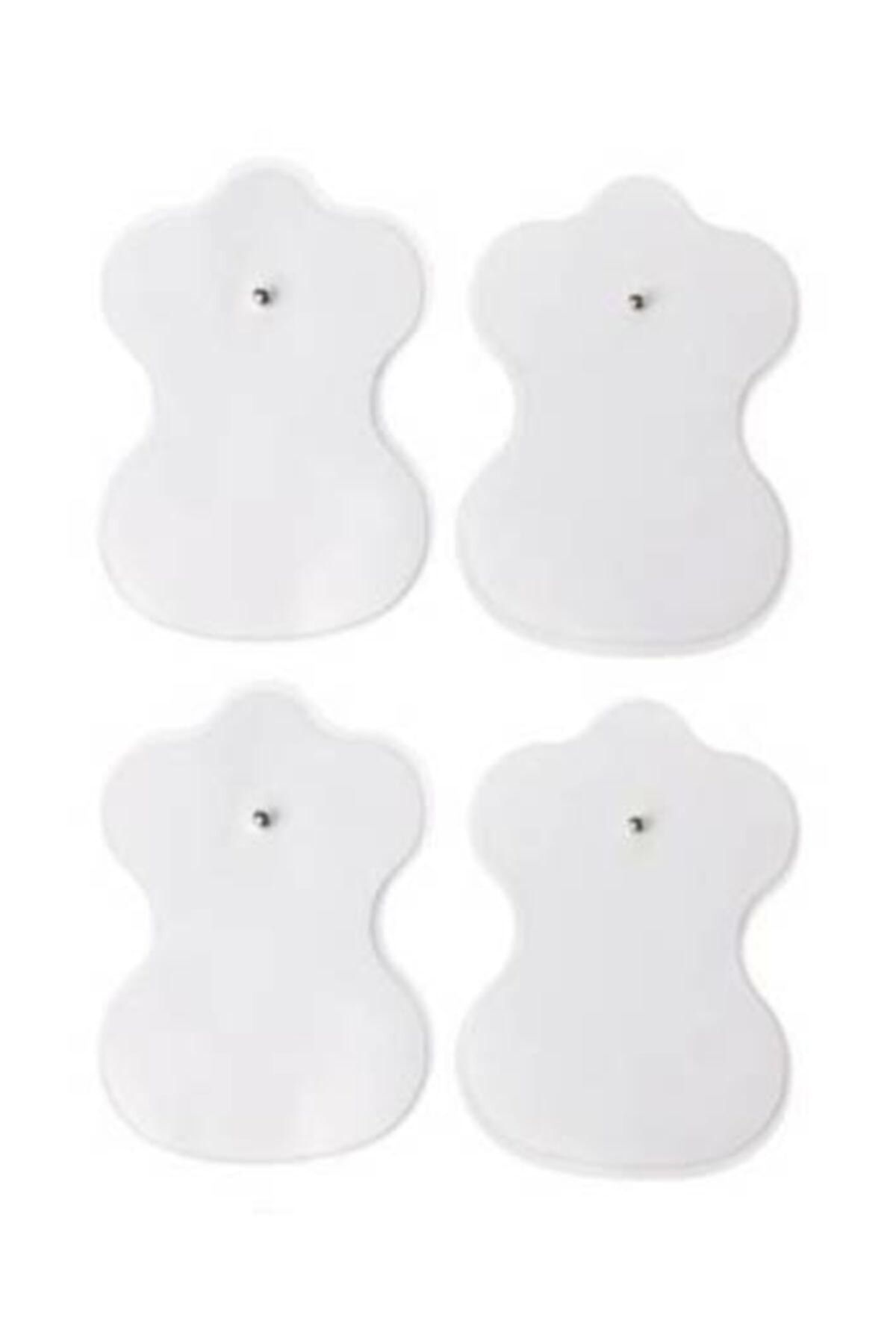 Nordmende-4 Pack Tens Pads with Snap Fasteners - Electrode Pads with Snap Fasteners Compatible with All Models Electro Tens Pad 2