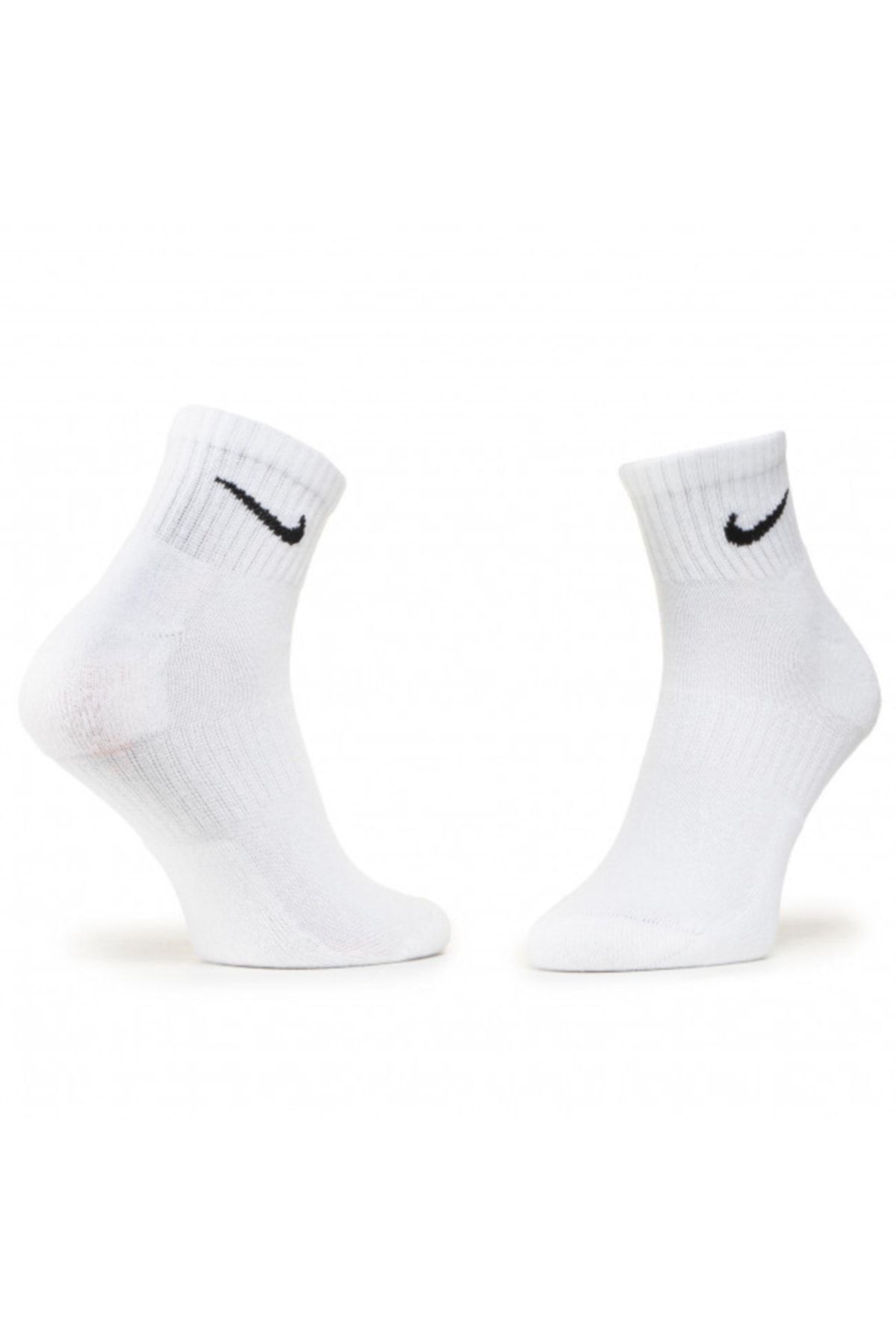 Nike-Sx7667-100 Everyday Cush Ankle Sports 3 Pack Men's Sports Socks 4