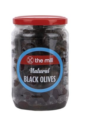 Naturel Siyah Zeytin (S-XS) 450 G Cam Kavanoz - - Etli - Lezzetli - Sağlıklı THEMILL.0098