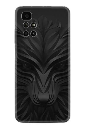 Xiaomi Redmi 10 2022 Kılıf Resimli Desenli Baskılı Silikon Kılıf Black Fox 1325 redmi102022go2