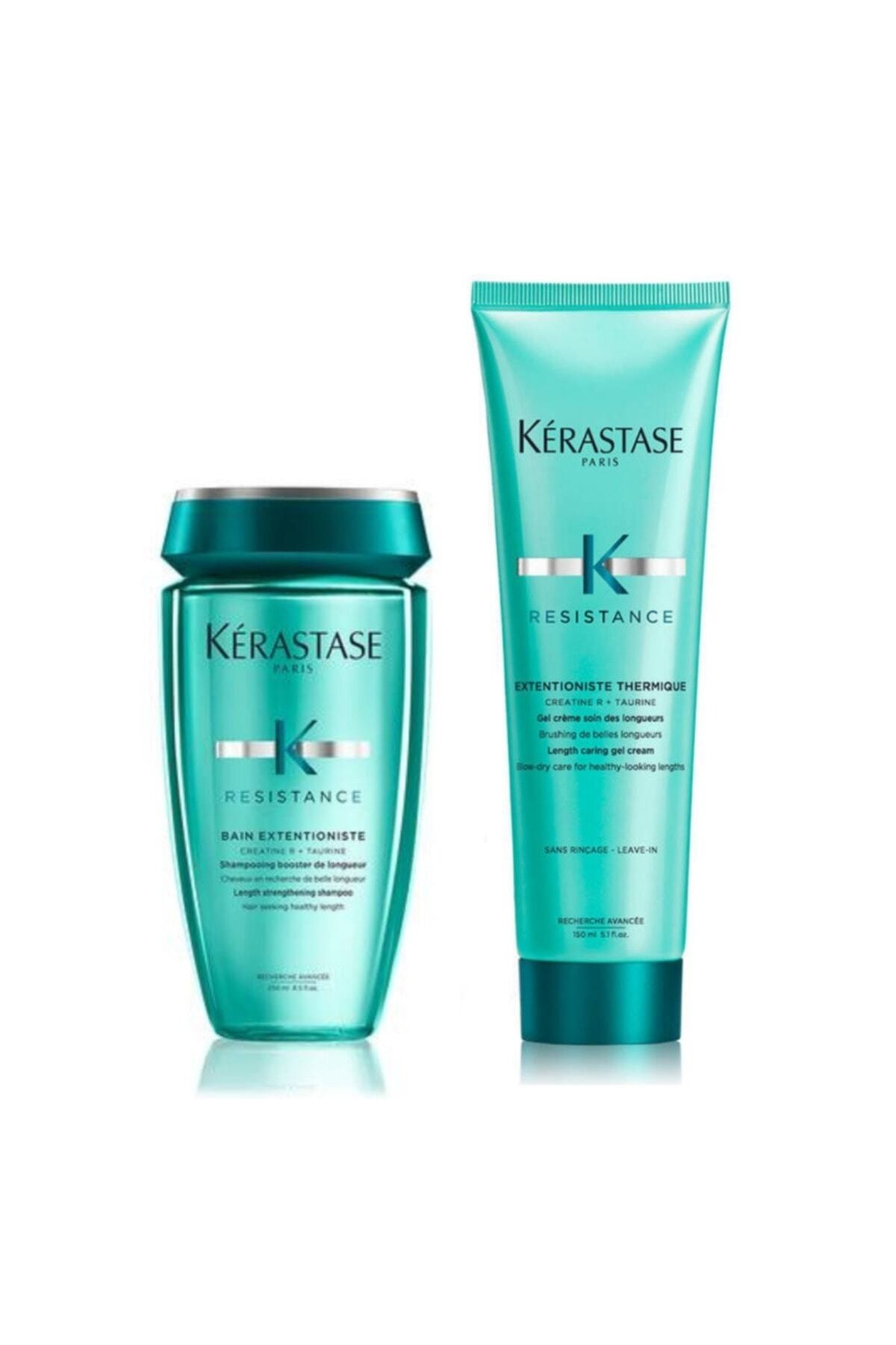 شامپو Resistance Bain Extentioniste 250ml + Resistance Extentioniste Thermique Cream Thermique 150ml Kerastase