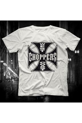 West Coast Choppers Beyaz Unisex Tişört T-shirt 10632WT