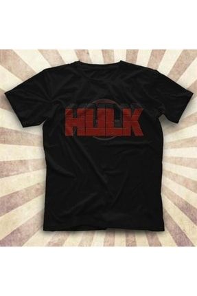 Red Hulk Siyah Unisex Tişört T-shirt 6845WT