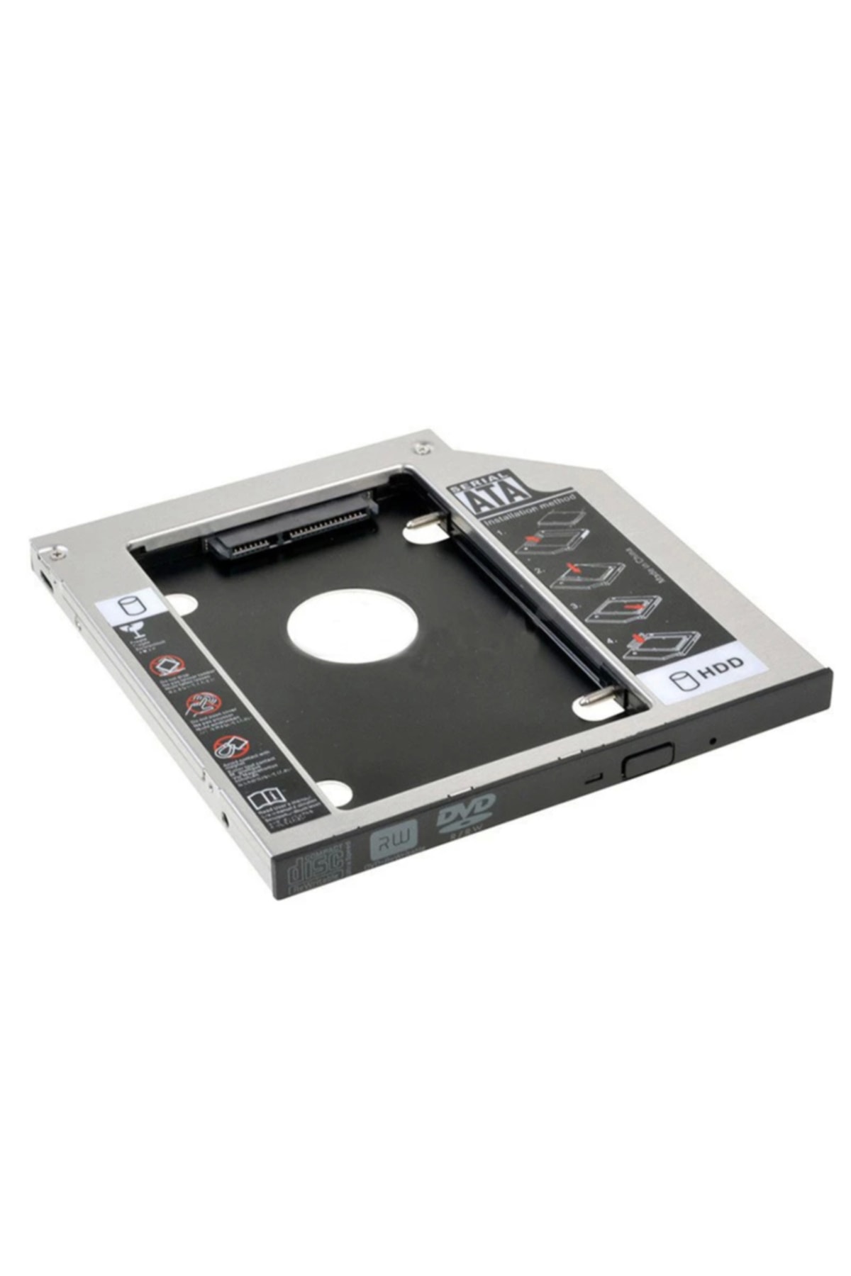 12.7mm Caddy Sata 12.7 Mm Ssd Harddisk Kutusu Kızak Laptop Ssd Notebook Ikinci Hdd Takma 4