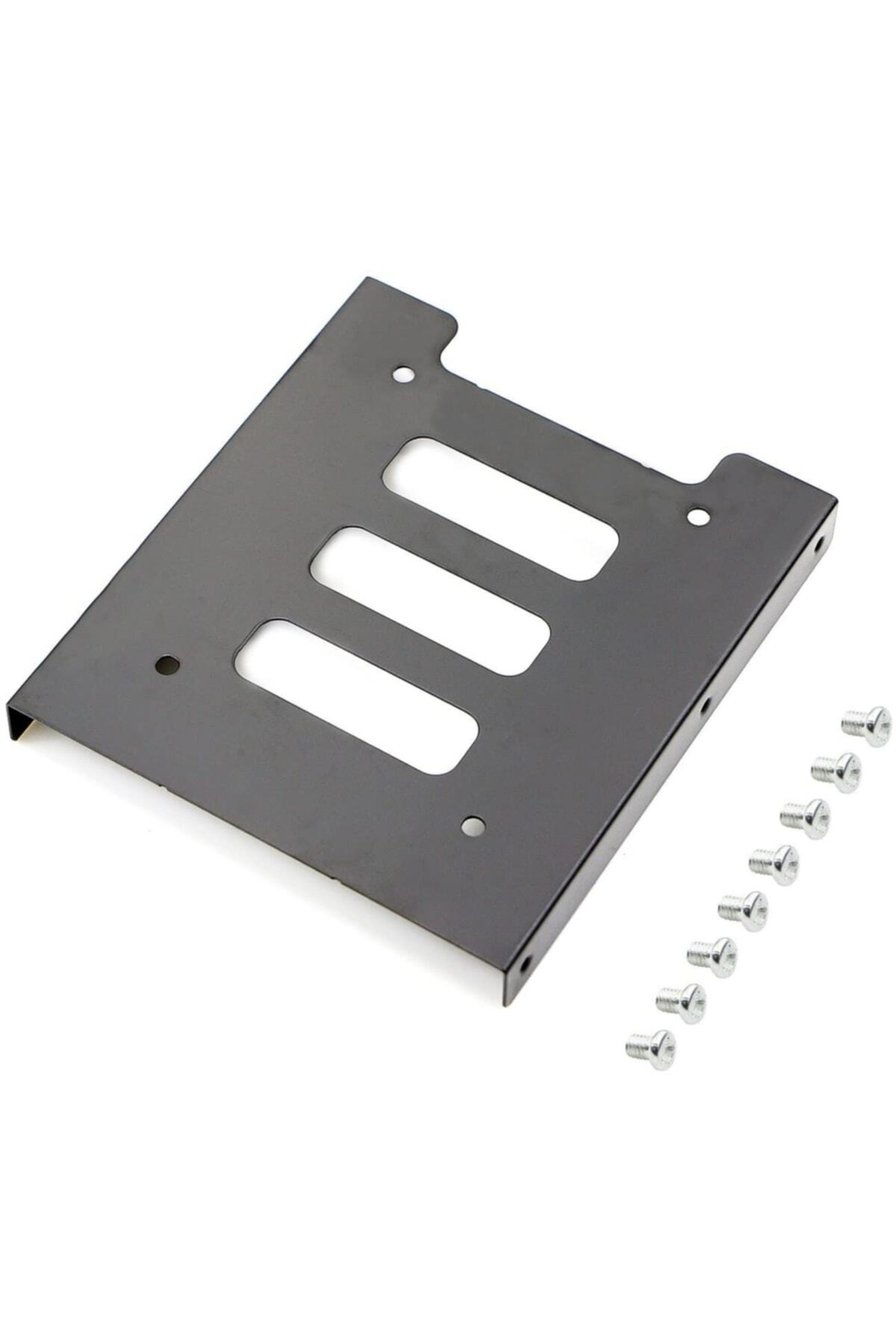 Ssd Ve 2.5 Disk Için To 3.5 Inç Çevirici Hdd Kızak Yuvası Harddisk Tutucu Ssd Montaj Braketi 2