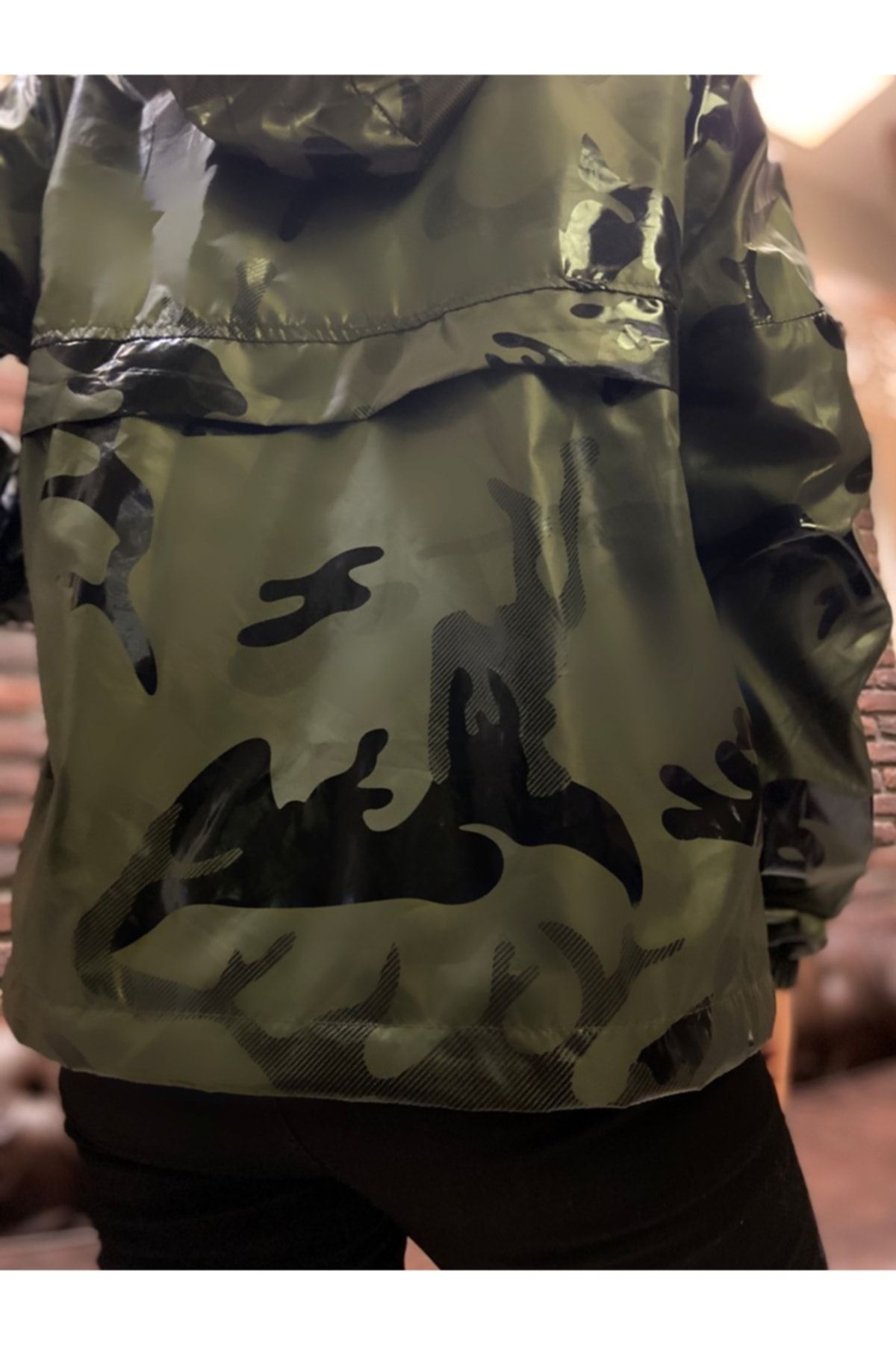 Camouflage discount raincoat womens