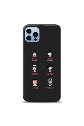 Iphone 13 Pro Max Uyumlu Stranger Things Karakterleri Tasarımlı Telefon Kılıfı Y-st22 rengeyik000918647