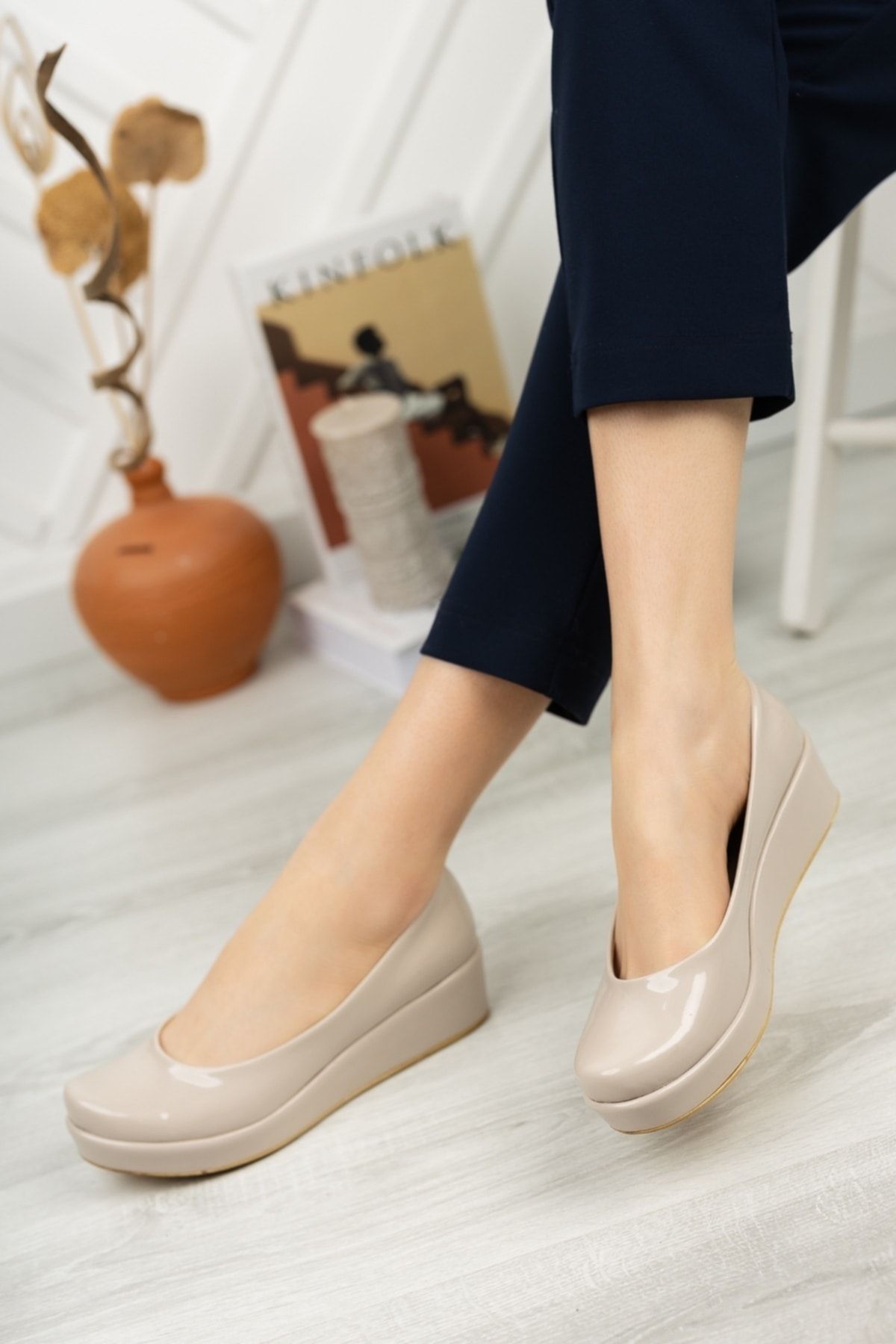 Comfortable work clearance shoes wedges