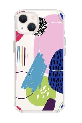 Iphone 13 Art Design Desenli Premium Silikonlu Şeffaf Telefon Kılıfı artdizayn13sf