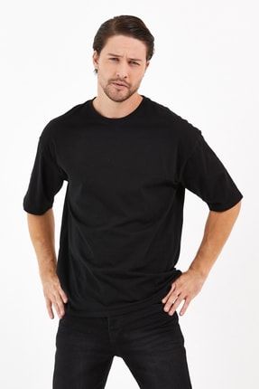 Siyah Oversize T-shirt S002