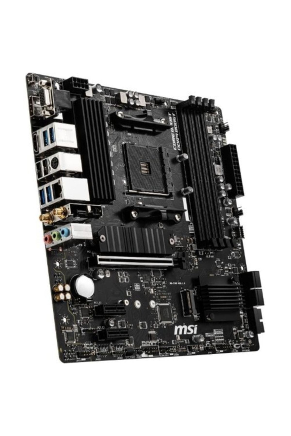 MSI-B550m Pro-vdh WiFi B550 4xddr4 Vga/dvi/hdmi 2xm.2 1xglan Usb3.1 Am4 Motherboard 1