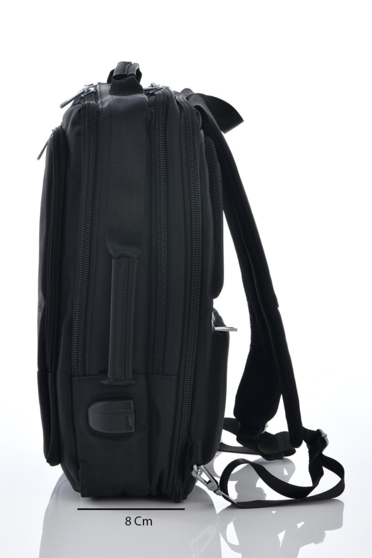 کوله پشتی زنانه مشکی ÇÇS | ccs51241pcsırt اورجینال - تصویر 3