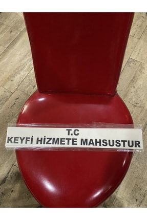 Keyfi Hizmete Mahsustur Sticker 40cm Resmibnzn
