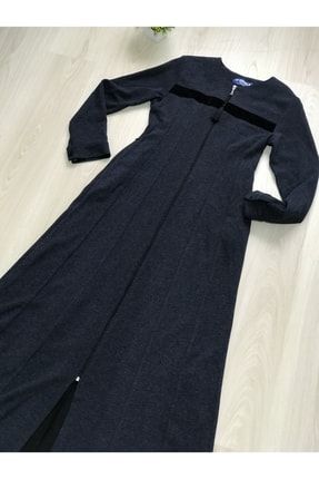 Lacivert Cepli Kışlık Elbise 177