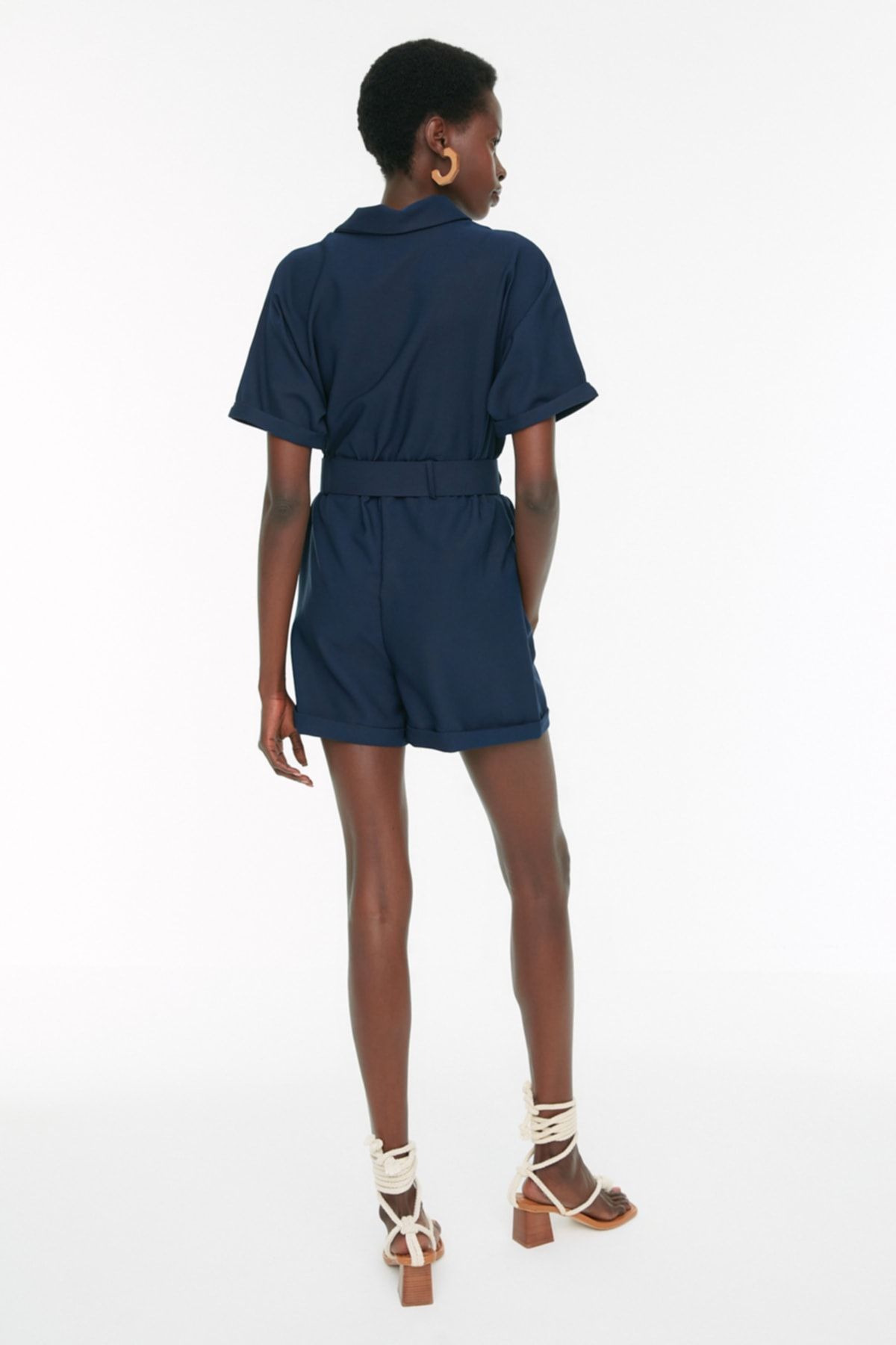 Navy hotsell blue playsuit
