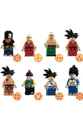 Lego Uyumlu Japon Anime Serisi -2 Set 8 Li Minifigür LEGO,MARVEL,ANİME,AVENGERS