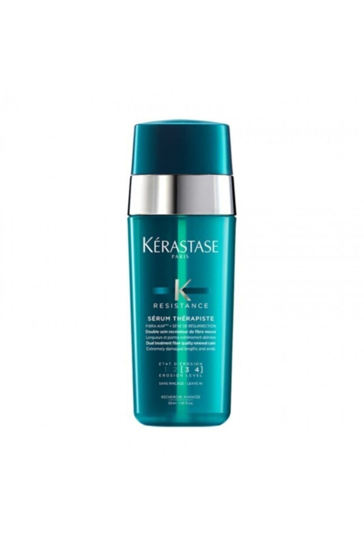سرم ترمیم کننده دوفاز موهای آسیب دیده و درمان شده Resistance Therapiste [3،4] 30 میلی لیتر Kerastase