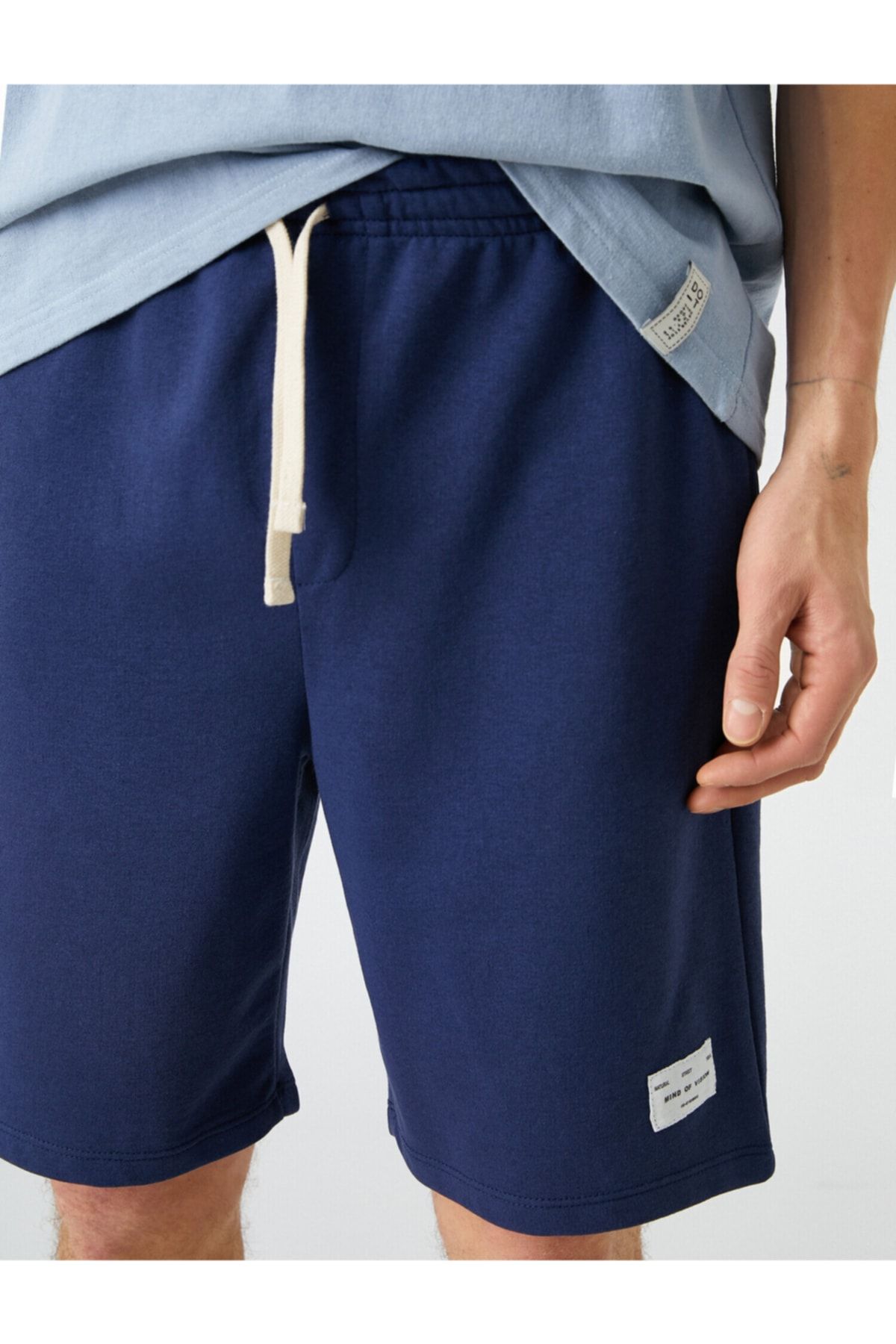 Koton Slim Fit Etiketli Şort VB5901