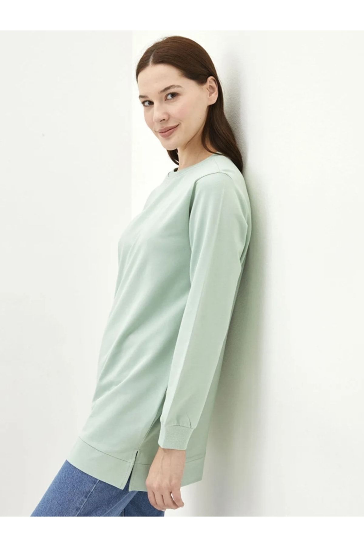 LC Waikiki Tunika Grün Oversized