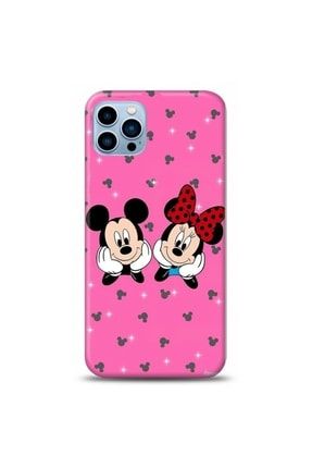 Iphone 13 Pro Uyumlu Miki Fare Mickey Ve Minnie Mouse Tasarımlı Telefon Kılıfı Y-umckymse003 rengeyik000915249