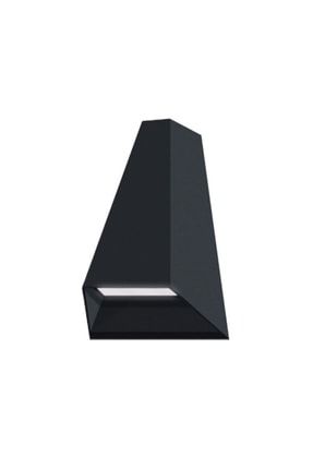 2x3 Watt Bahçe Led Aplik Siyah Ct-7063 TYC00197417437
