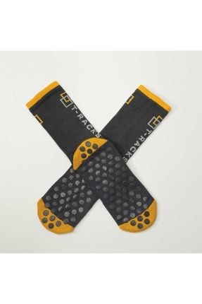T-racks Antrasit Kaydırmaz Spor Çorabı Grip Socks TYC00242766515