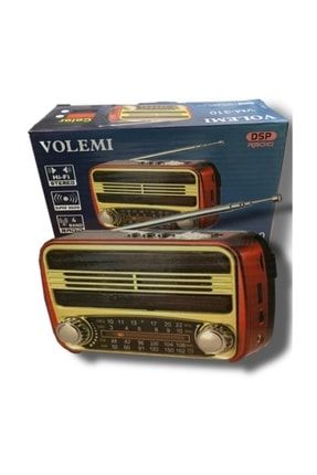 Vm-310 Bluetooth Radyo Nostaljik Usb Şarjlı 13cm bass310000