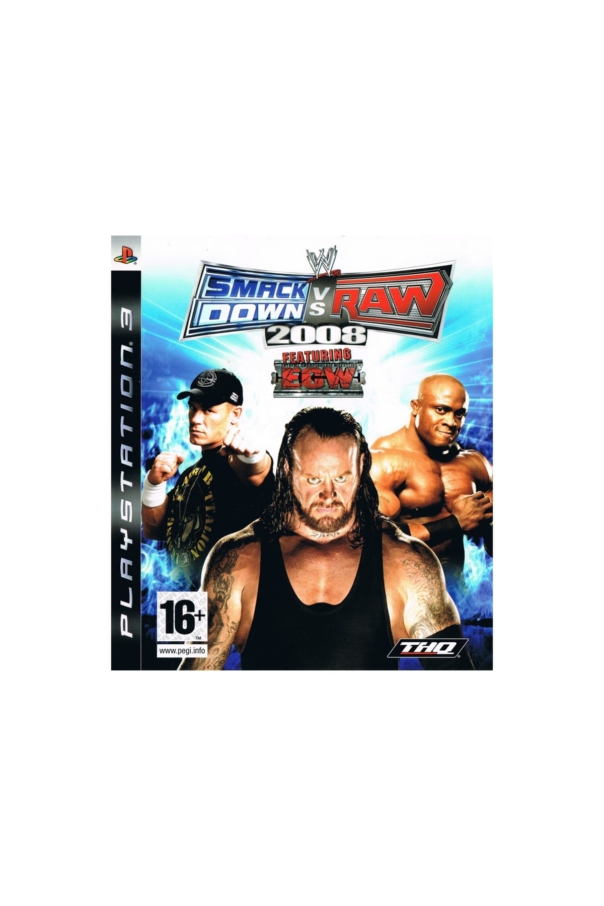 THQ Nordic Ps3 Smackdown 2008 Wwe Teşhir Ürün Orjinal Kutulu Oyun