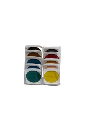 Suluboya Tableti Karışık Renk Agırlıklı 10 Renk S146B