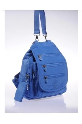 1169 New Mavi Renk El Ve Sırt Çantası Smart bag 1169 new mavi