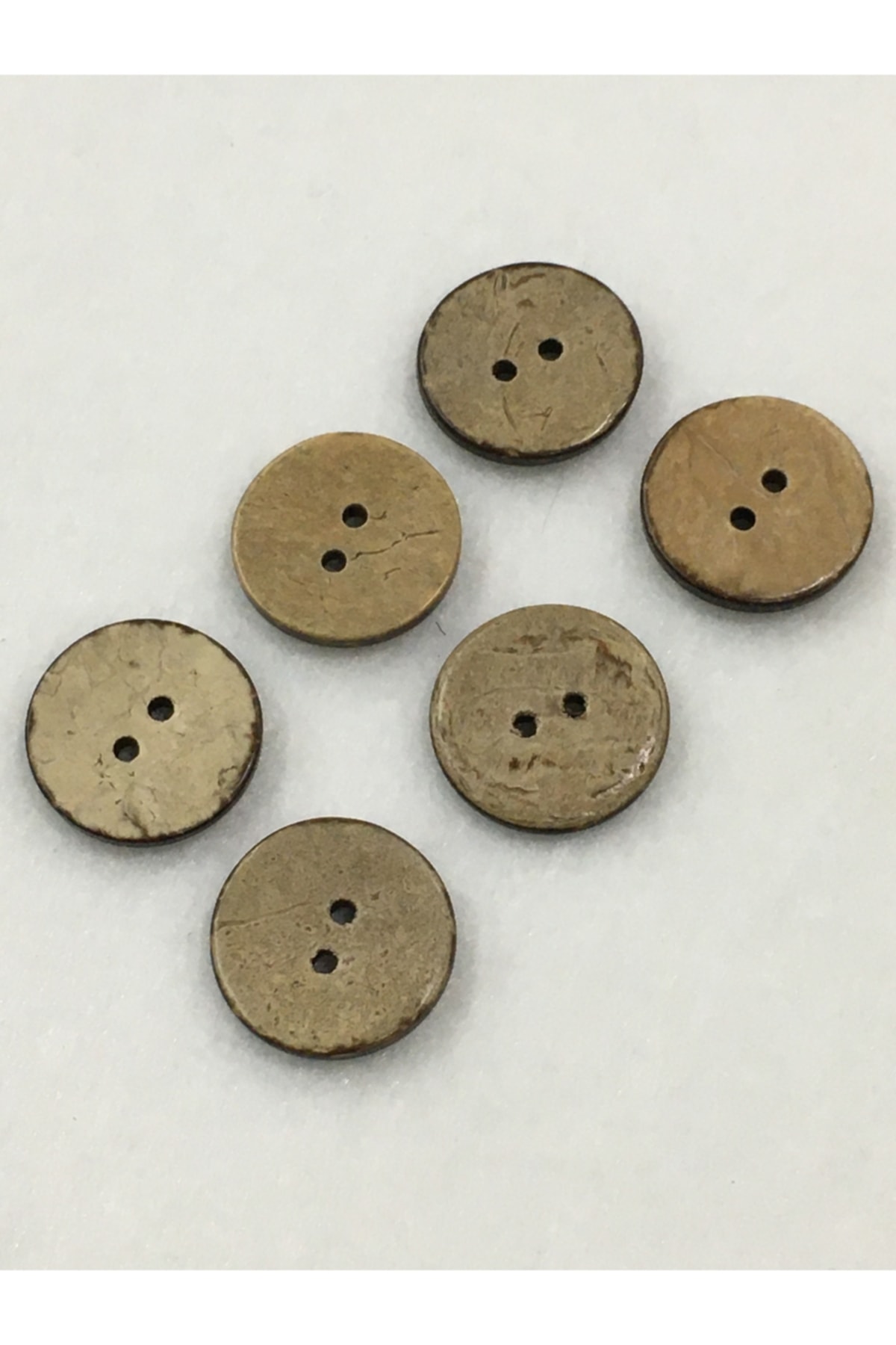 Coconut Button 1.8 Cm Diameter 6 Pieces