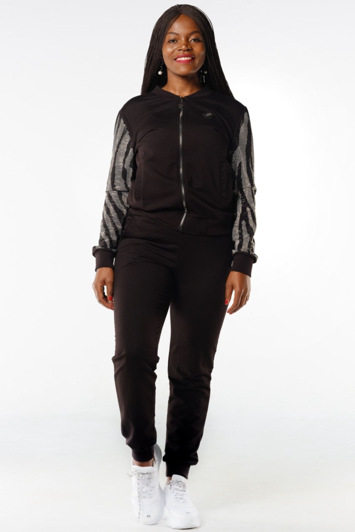 Women's plus size adidas sweatsuit 2025