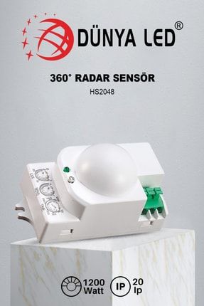 Hs.2048 Radar Sensör Algılama Mesafesi 3-8 Metre TYC00394876022