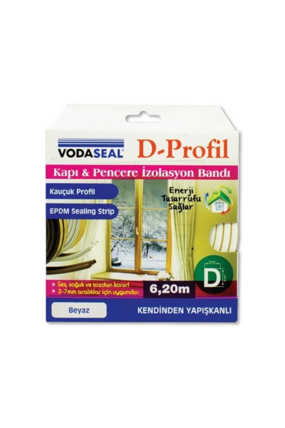 Vodaseal Kapı Ve Pencere Izolasyon Bandı 3-7mm 6,20 Metre Beyaz Nm 78 3089