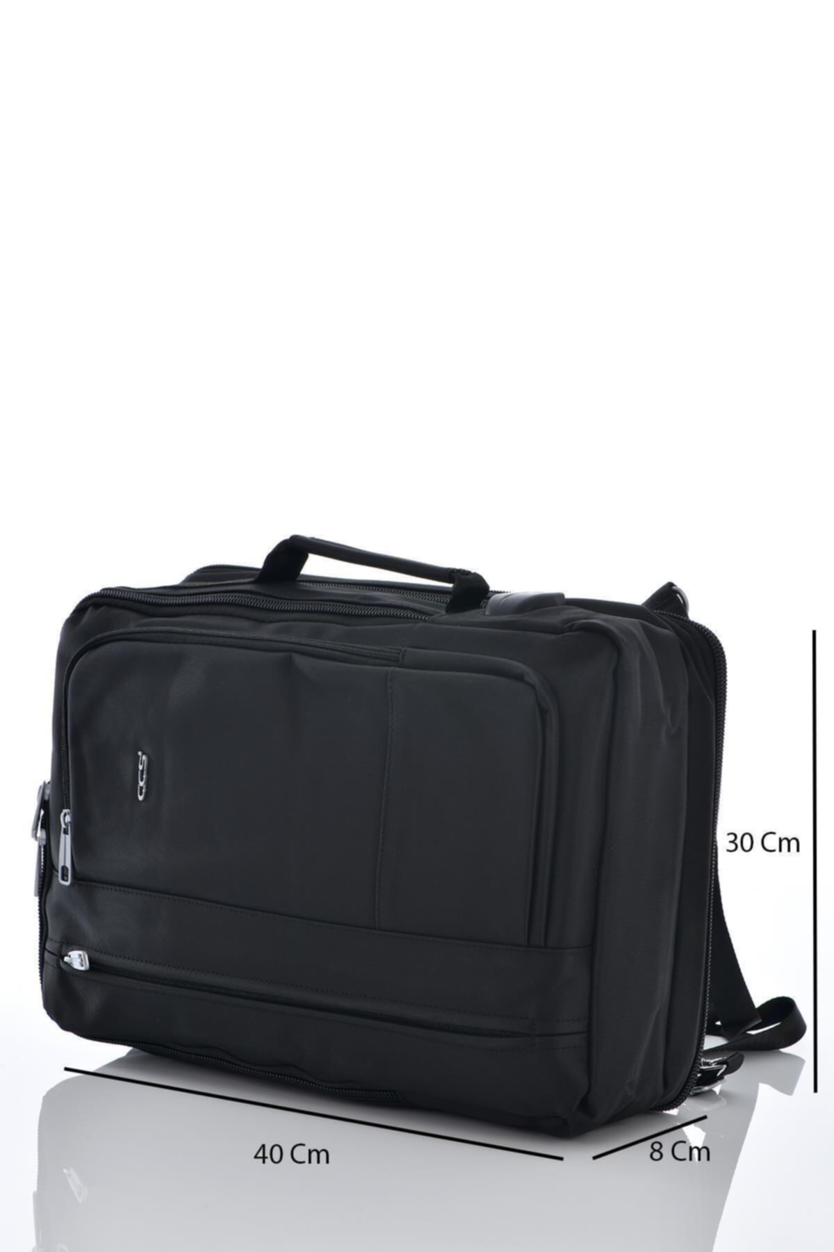 کوله پشتی زنانه مشکی ÇÇS | ccs51241pcsırt اورجینال - تصویر 2