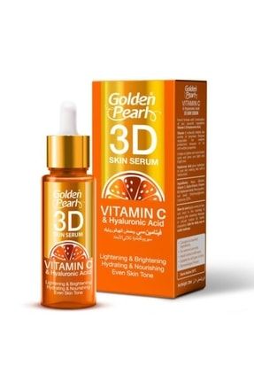 Golden® Pearl 3d Skın Serum. Vitamin C &hyaluronic Acid. Güzellik Serumu. 20 Ml 00089