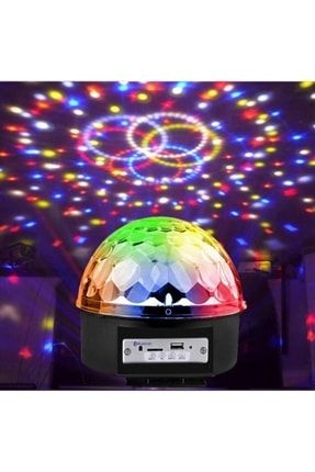 Bluetooth Özellikli Küre Disko Topu Müzik Çalar Lazer Işıklı Sese Duyarlı Işıklar Disko Parti Işığı BSTDSK576