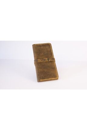 El Yapımı Deri Zarif Cüzdan/handmade Leather Thin Wallet 17880