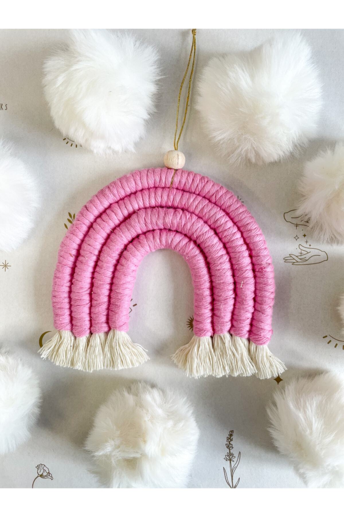 Macrame Rainbow Door and Wall Ornament