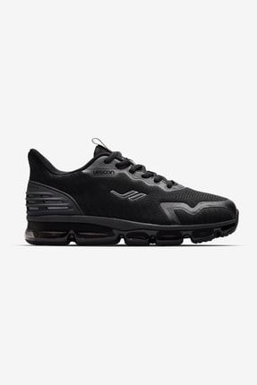 Siyah Erkek Sneaker Günlük Yürüyüş Ve Koşu Ayakkabısı. Tasarım Ve Kaliteyi Birlikte Sunan Model Lescon-9645-ST