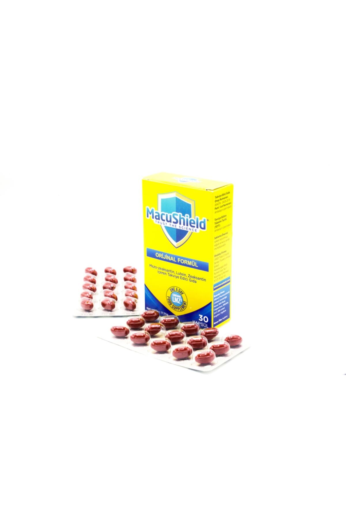 Macushield Mezo-zeaksantin, Lutein, Zeaksantin Içeren Takviye Edici ...