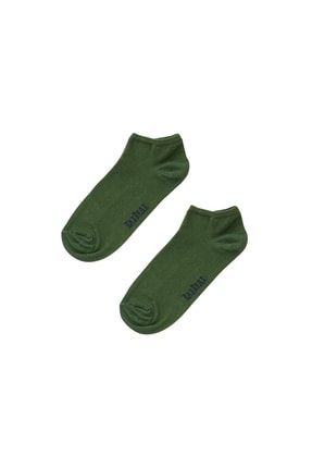 Unısex Koyu Yeşil Çorap Core Ankle Socks TYC00400169902