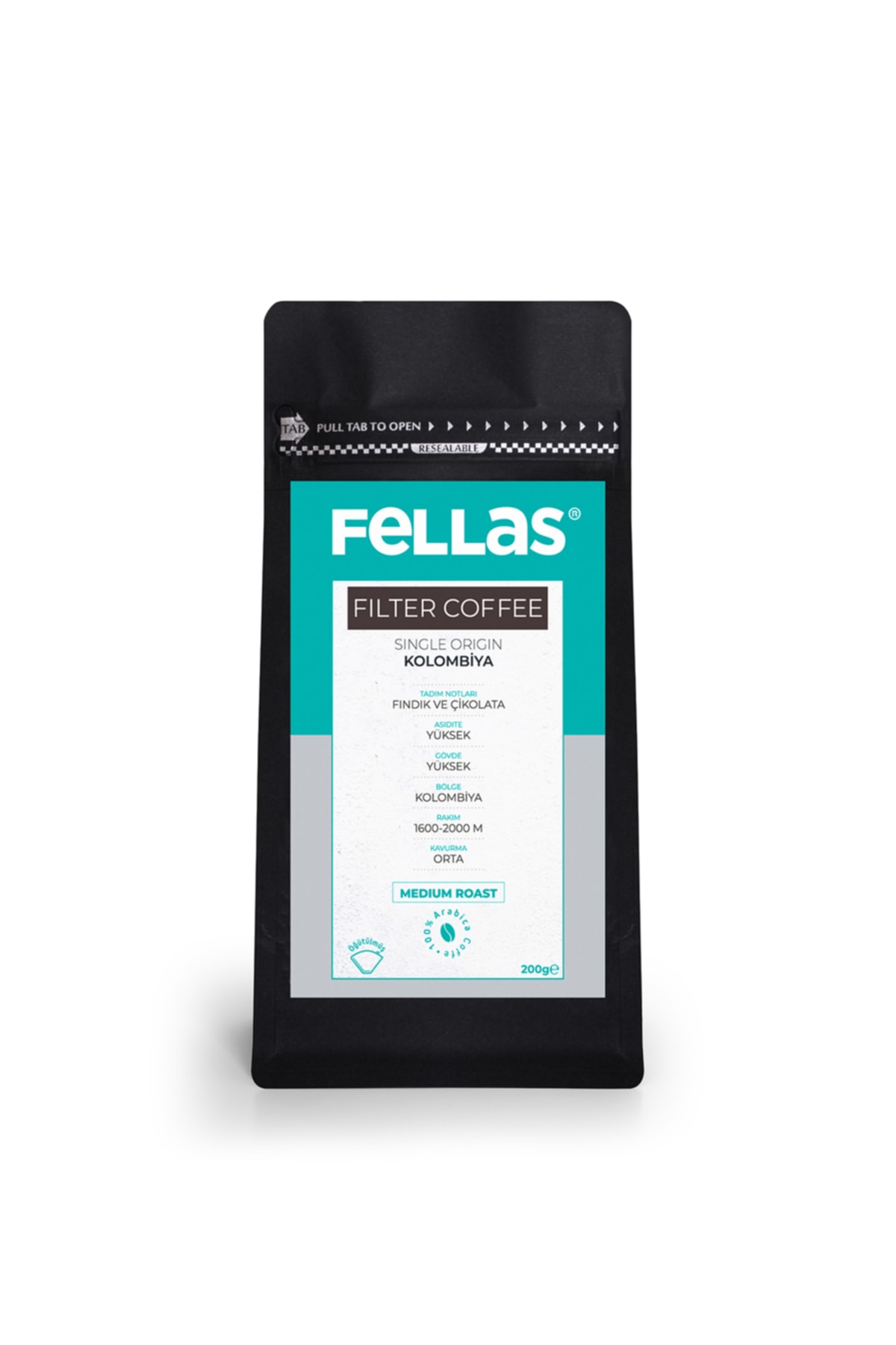 Fellas Filtre Kahve - Kolombiya Single Origin 200g