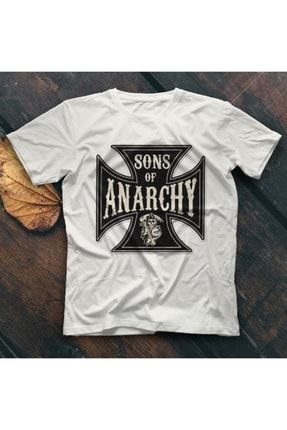 Sons Of Anarchy Beyaz Unisex Tişört T-shirt 7710WT